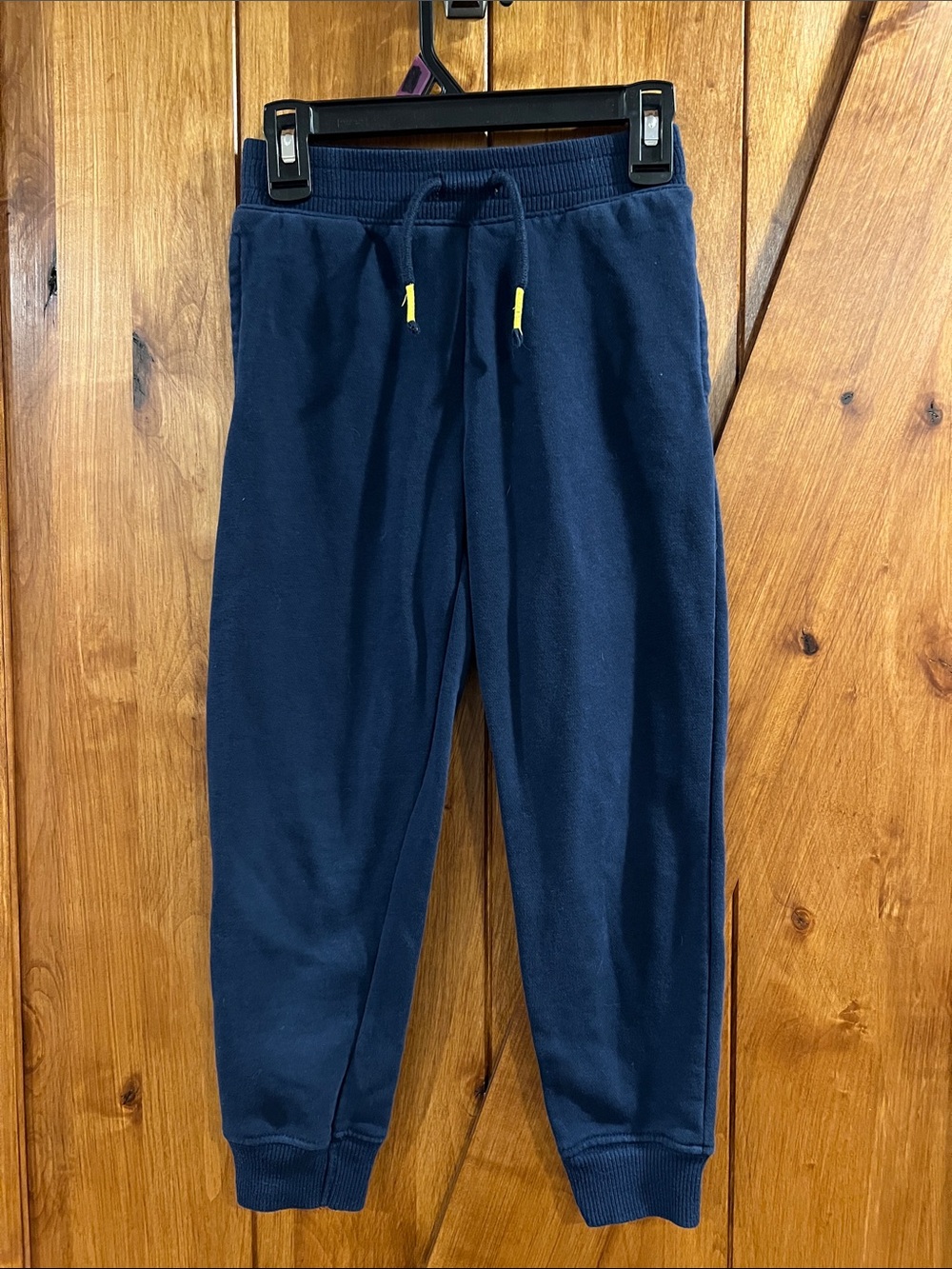Kids Navy Jogger Sweatpants with Drawstring